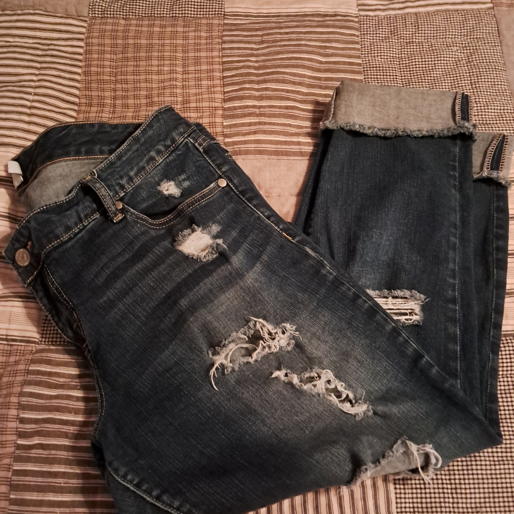 Torrid Dark Blue Denim Jeans